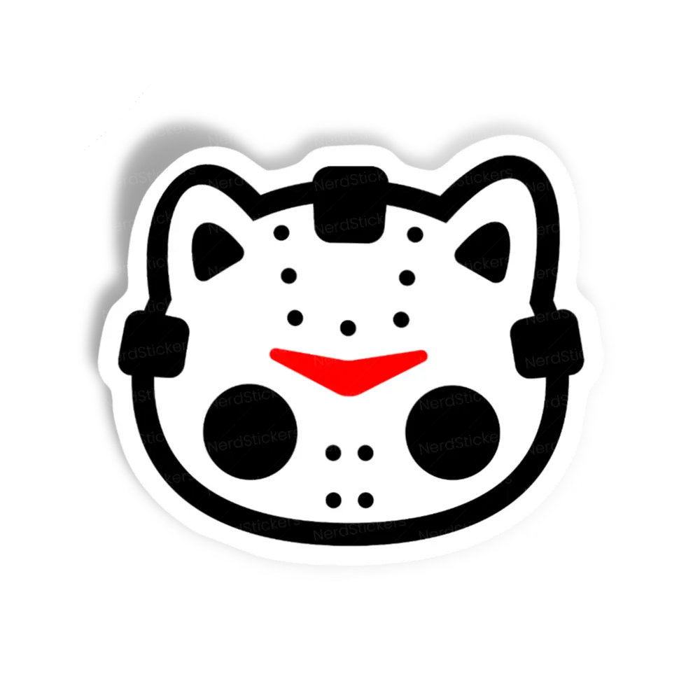 Adesivo HallowKitty Jason, Animais