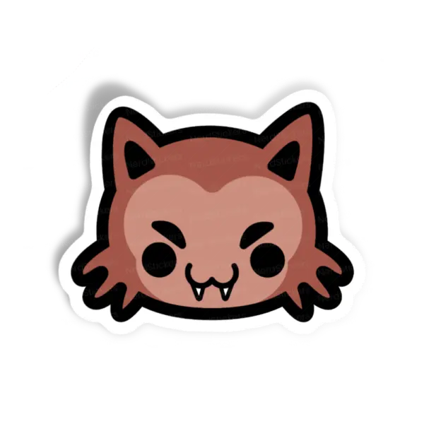 Adesivo HallowKitty Wolfie, Animais