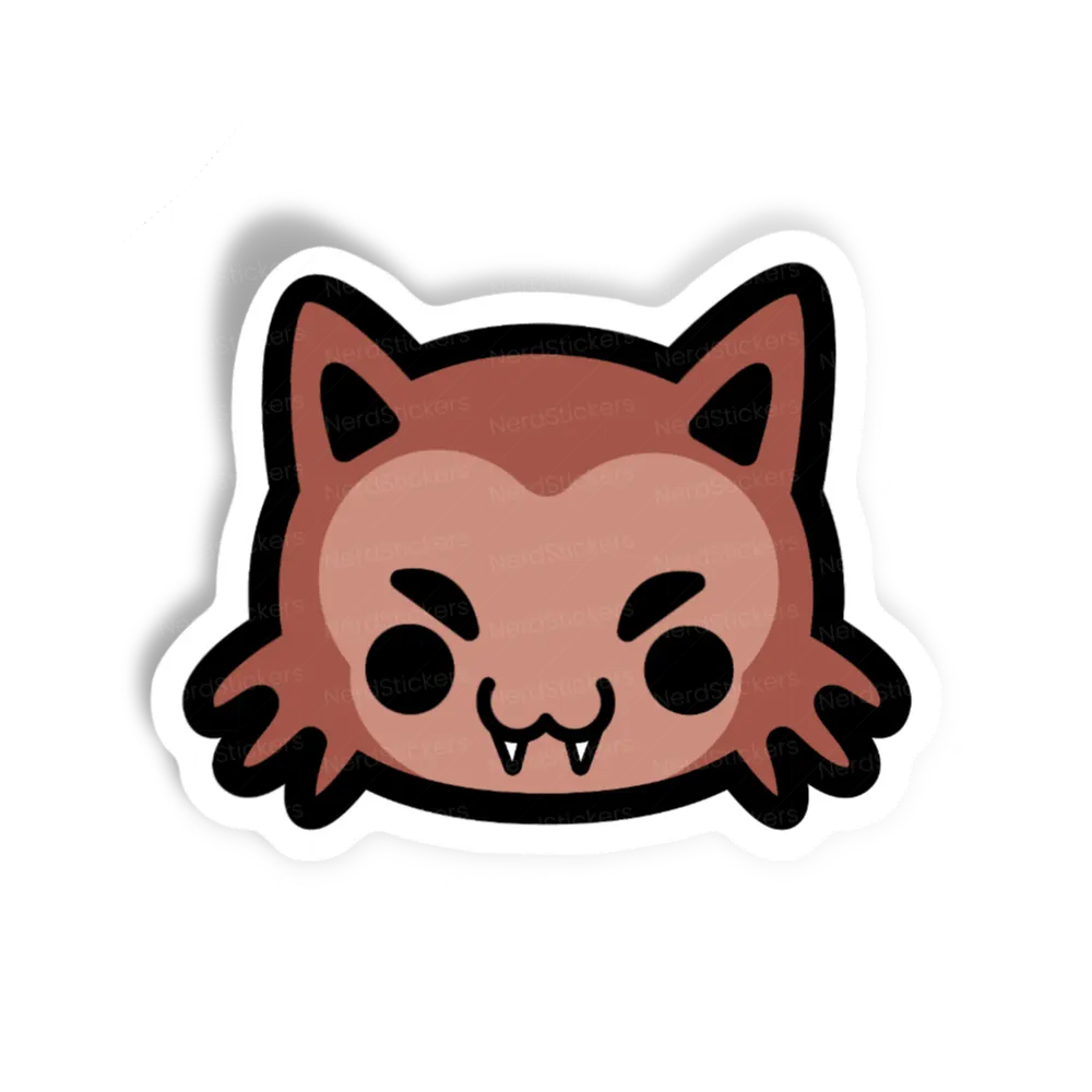 Adesivo HallowKitty Wolfie, Animais