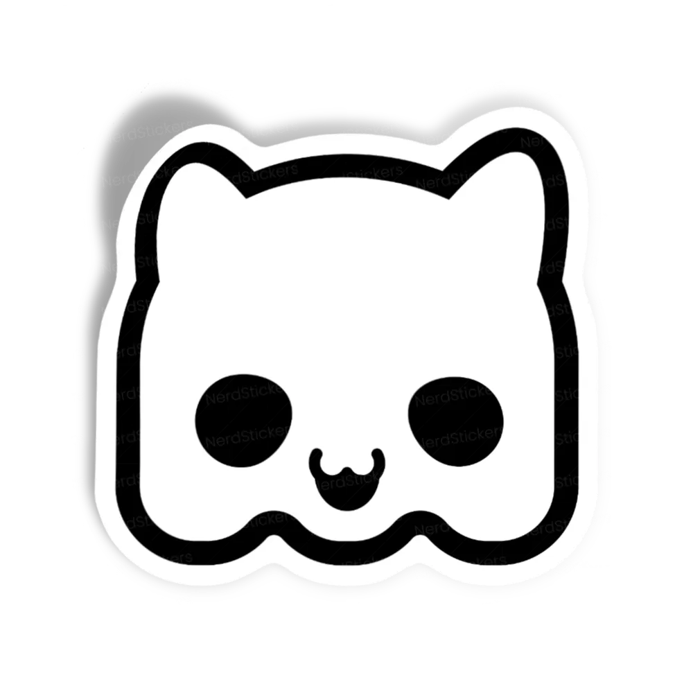 Adesivo HallowKitty Ghost, Animais