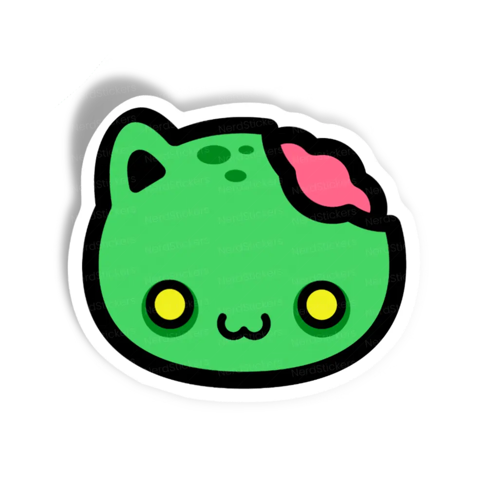 Adesivo HallowKitty Zombie, Animais