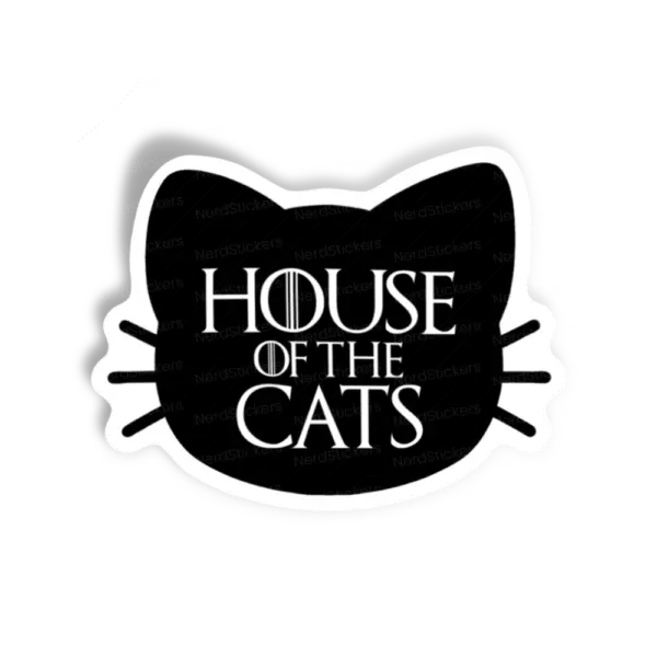 Adesivo A Casa do Gato, Animais