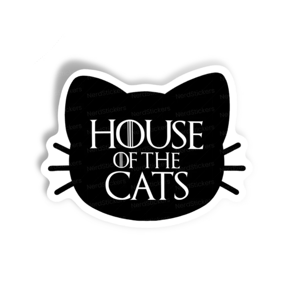 Adesivo A Casa do Gato, Animais