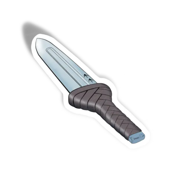 Adesivo adagas, Anime e Mangá
