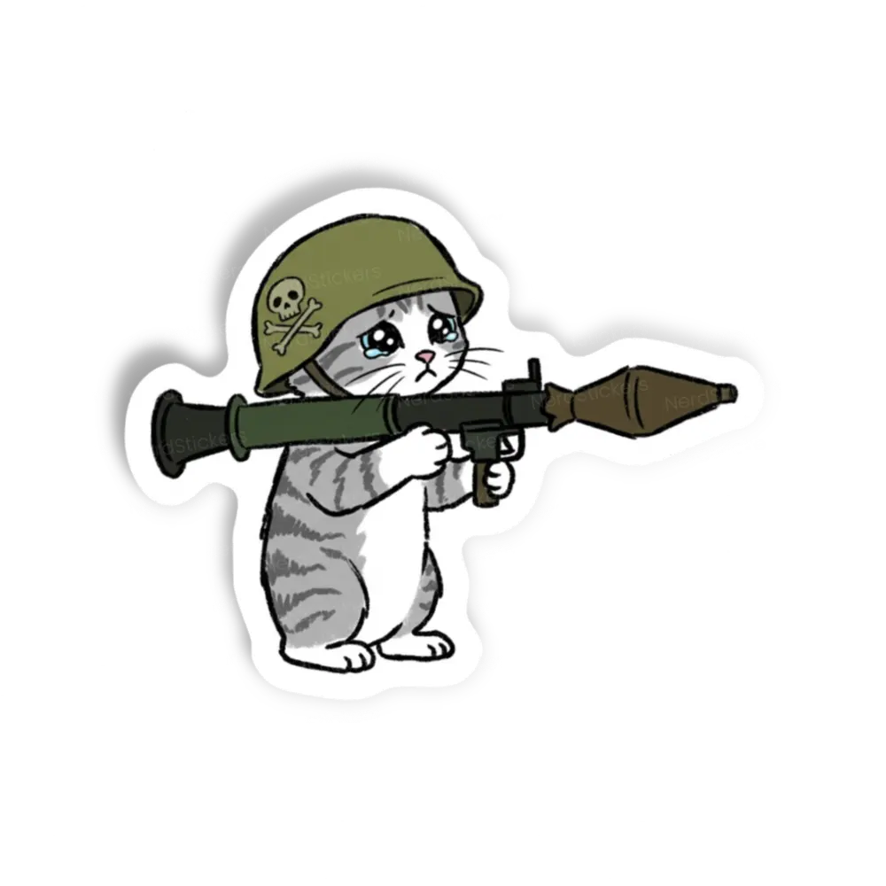 Adesivo Recruta Miau, Animais