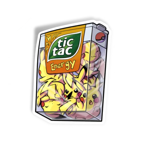 Adesivo PikaTac, Anime e Mangá