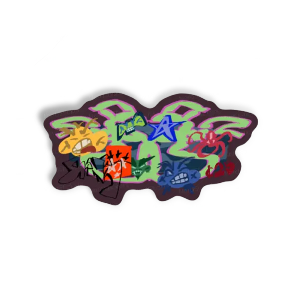 Adesivo grafites, Arte Urbana