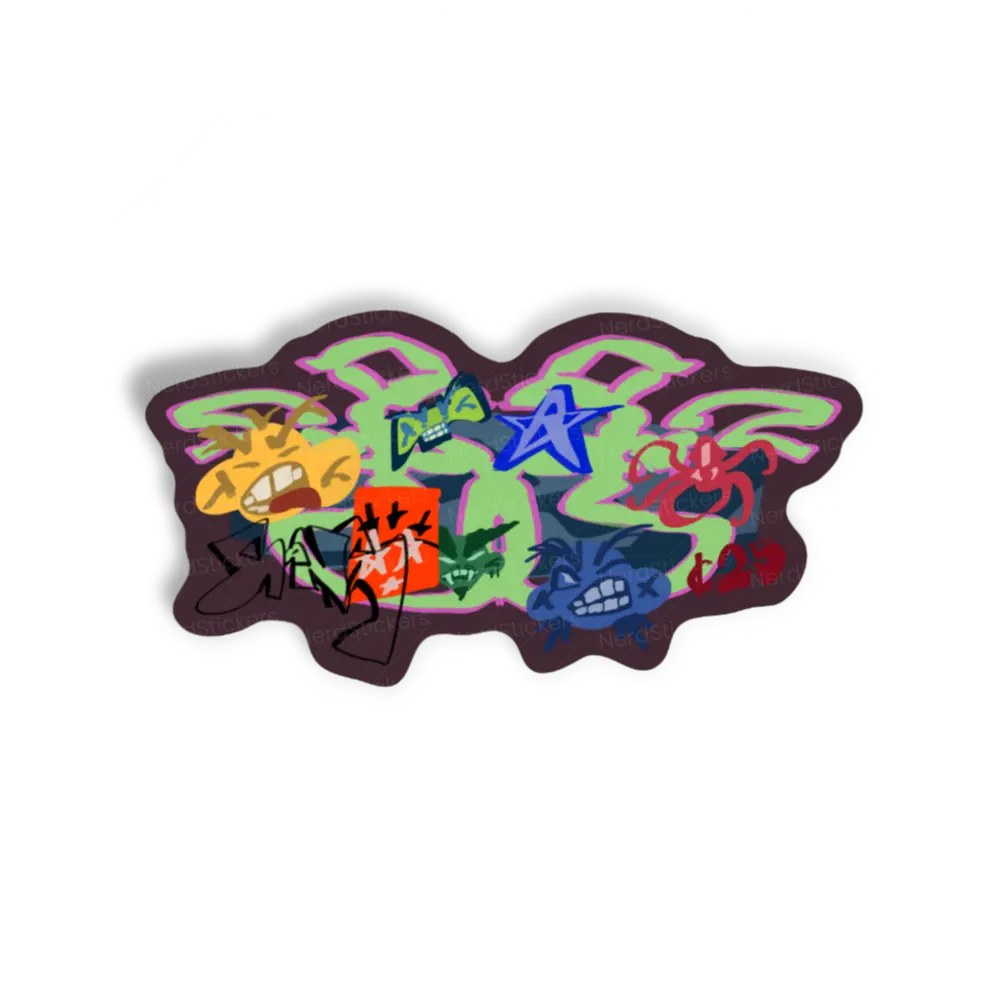 Adesivo grafites, Arte Urbana
