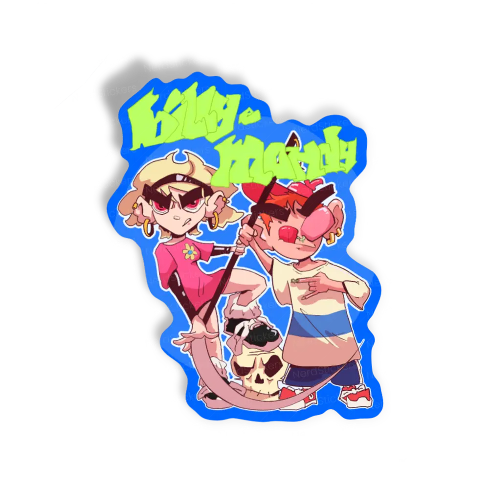 Adesivo Billy e mandy, Memes e Humor