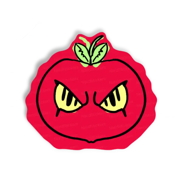 Adesivo Tomate, Desenhos Animados