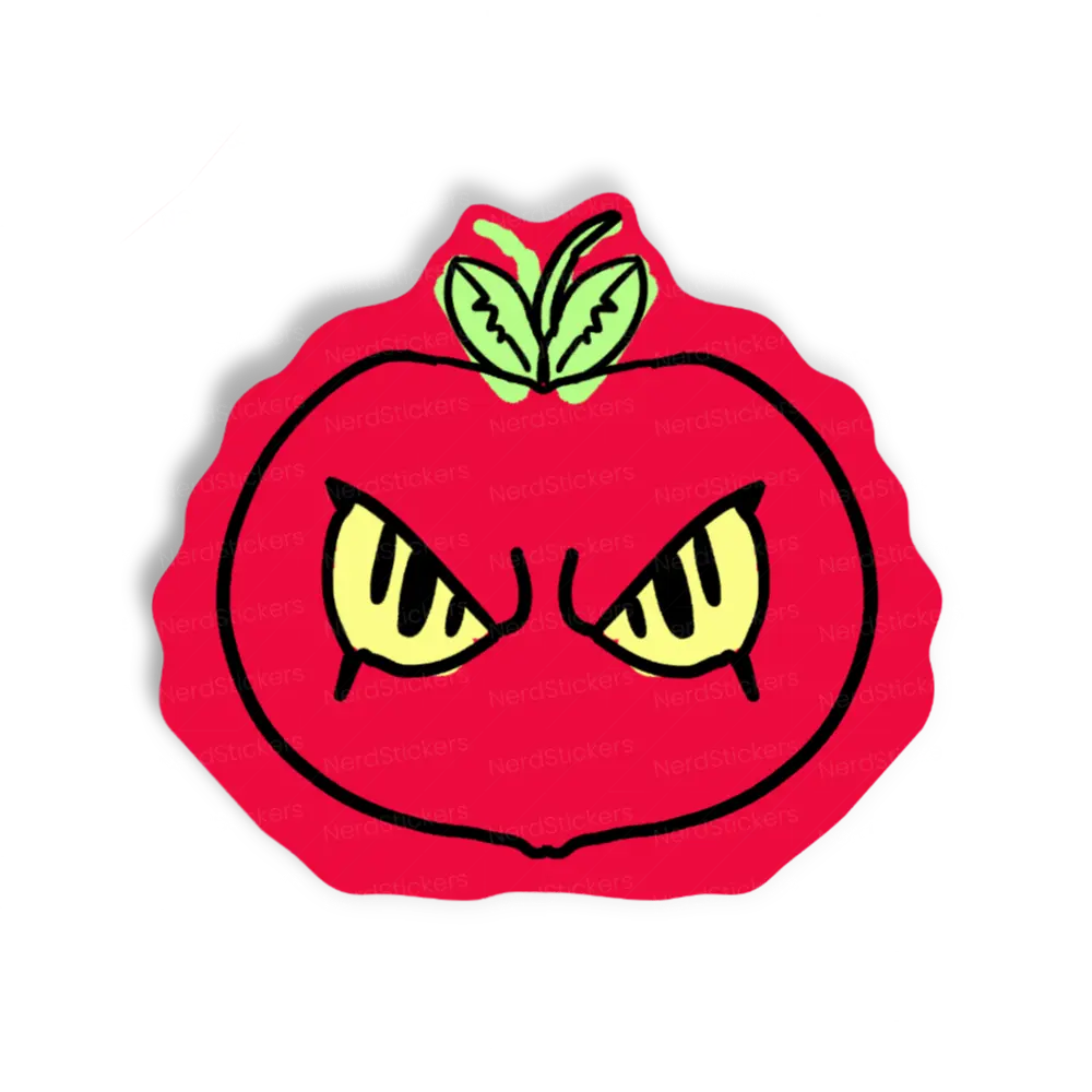 Adesivo Tomate, Desenhos Animados