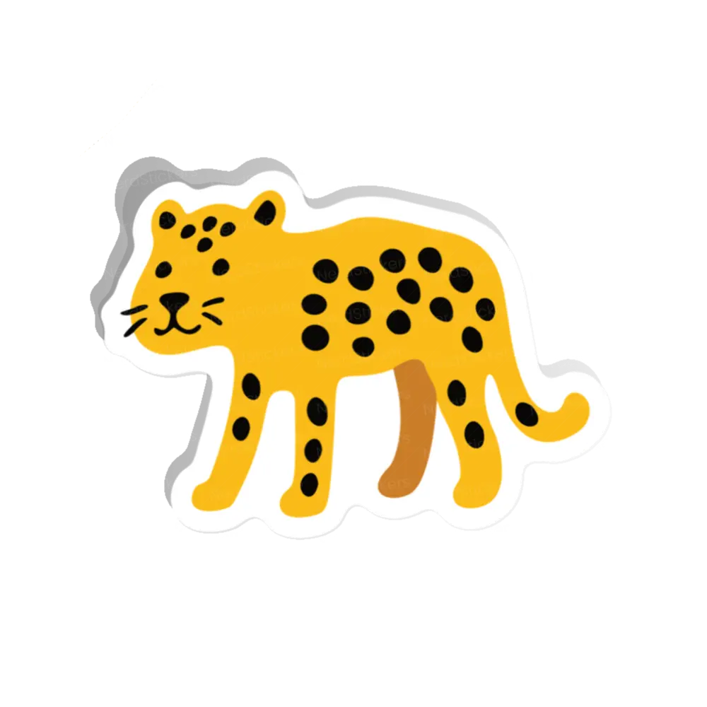 Onça pintada Animais do Bioma Brasileiro sticker, Animals