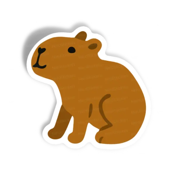 Adesivo Capivara Animais do Bioma Brasileiro, Animais