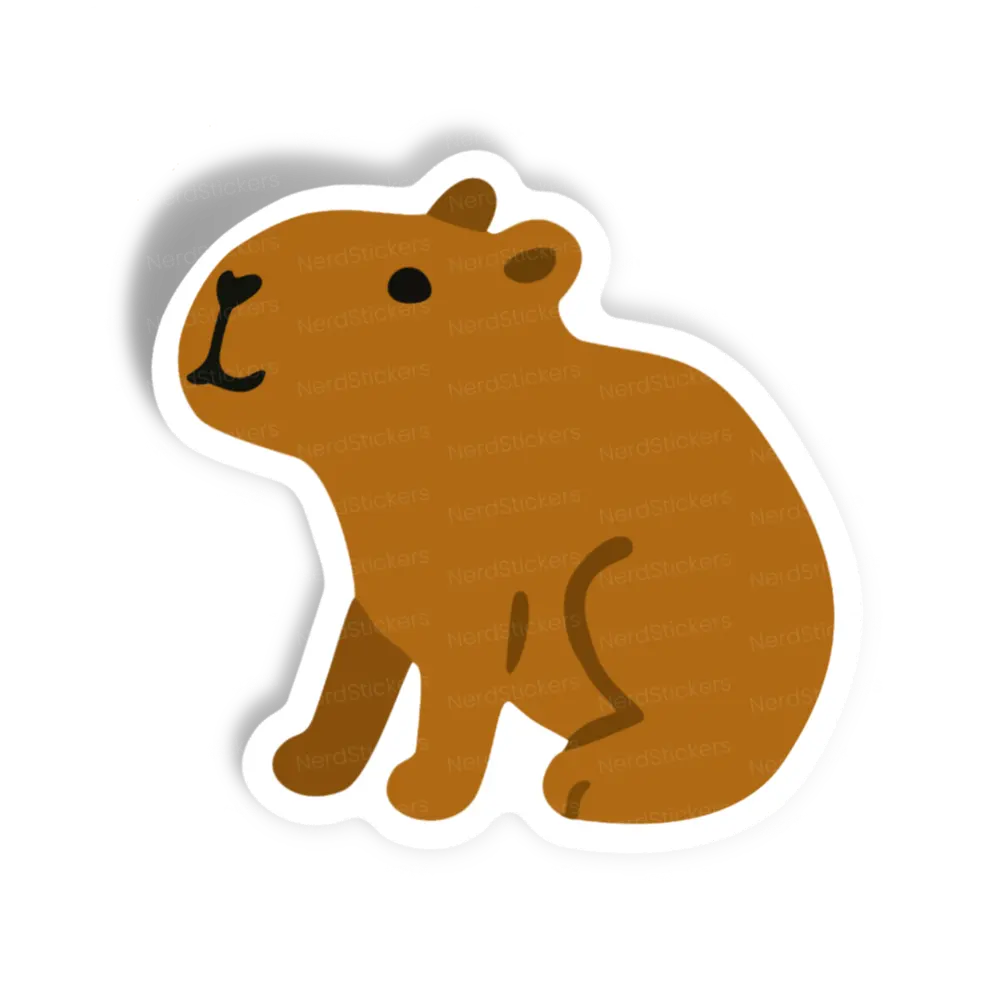 Adesivo Capivara Animais do Bioma Brasileiro, Animais