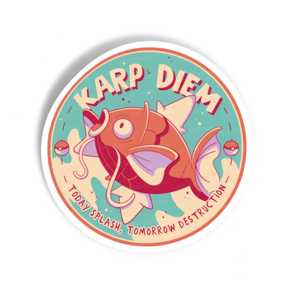 Adesivo Karp Diem, Animais
