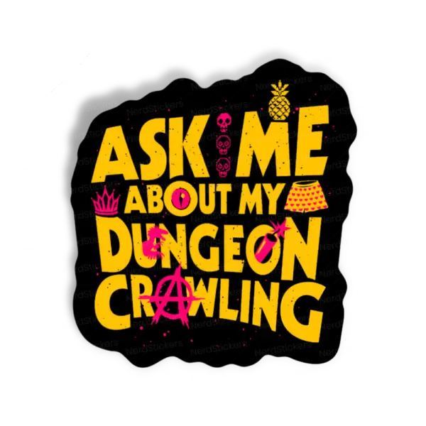 Adesivo Dungeon Crawling, Filmes e Séries