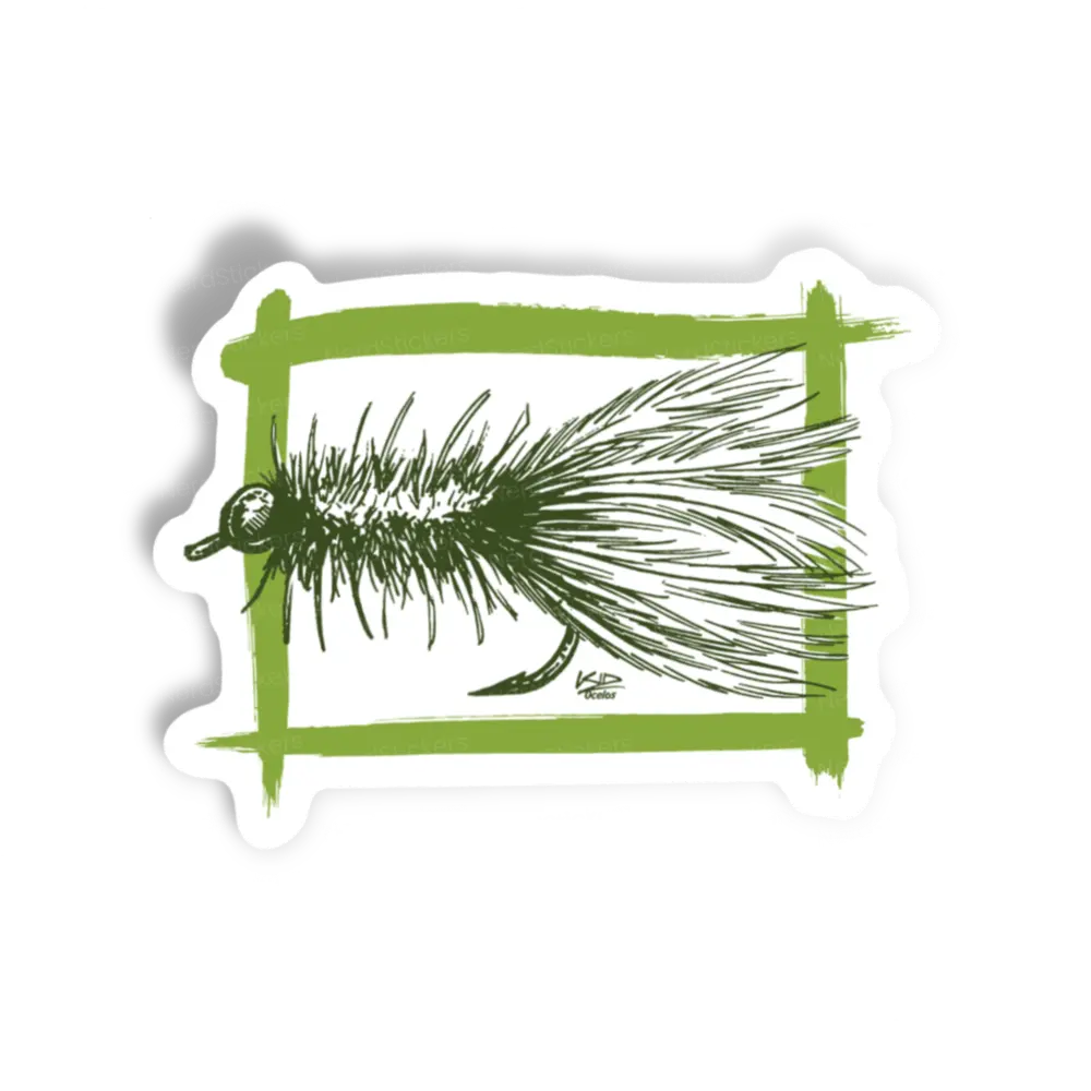 Adesivo WOOLLY BUGGER, Esportes