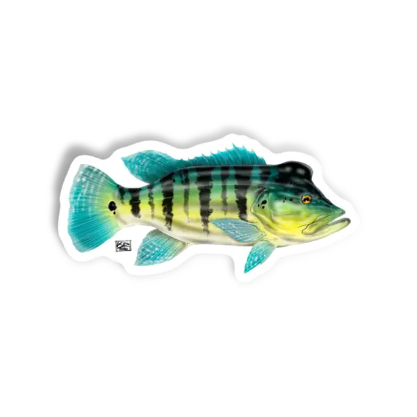 Adesivo TUCUNARÉ-AZUL Kid Ocelos, Esportes
