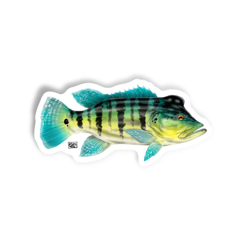 Adesivo TUCUNARÉ-AZUL Kid Ocelos, Esportes
